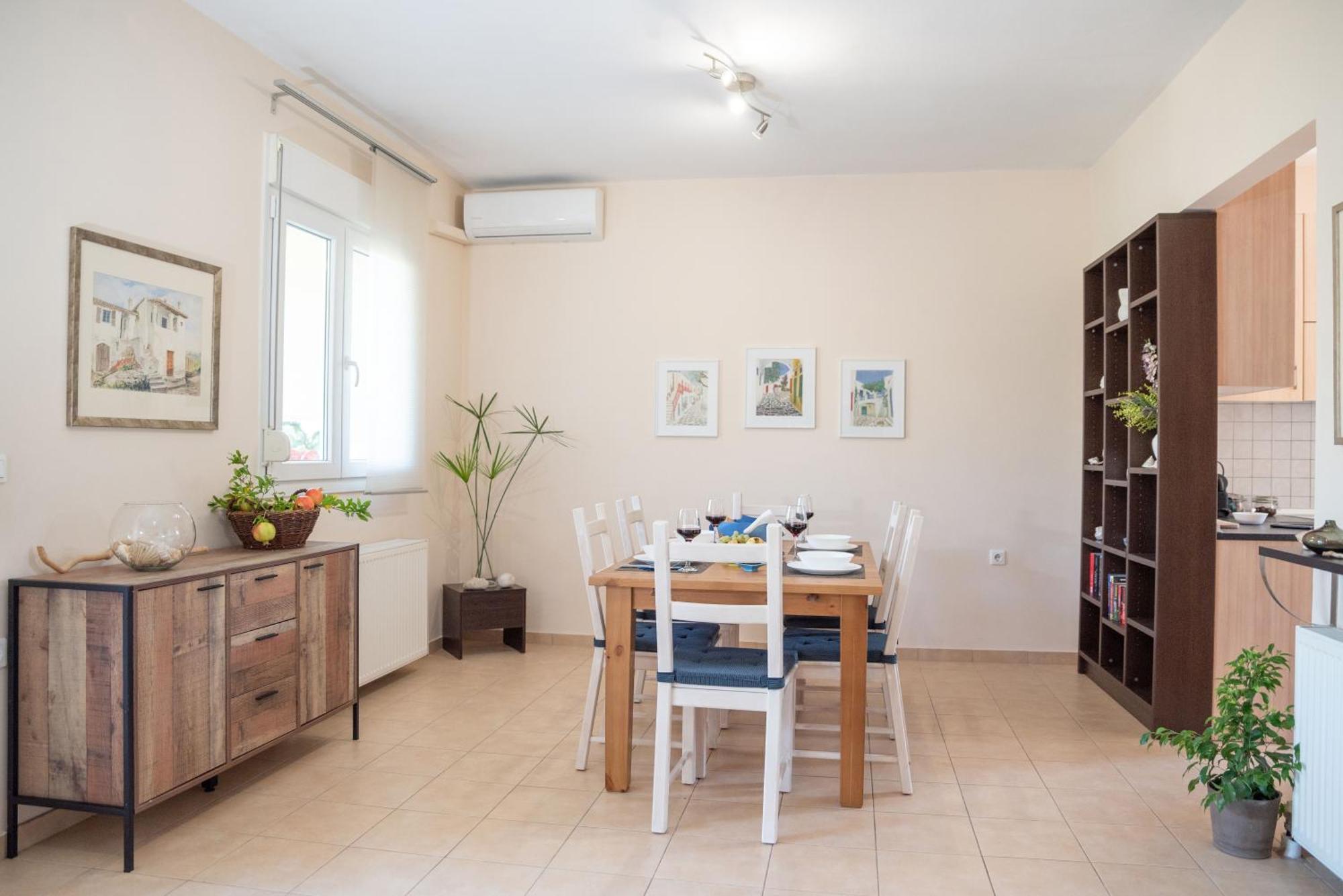 Solari Hill Maisonette Two Private Parking Alepou Buitenkant foto
