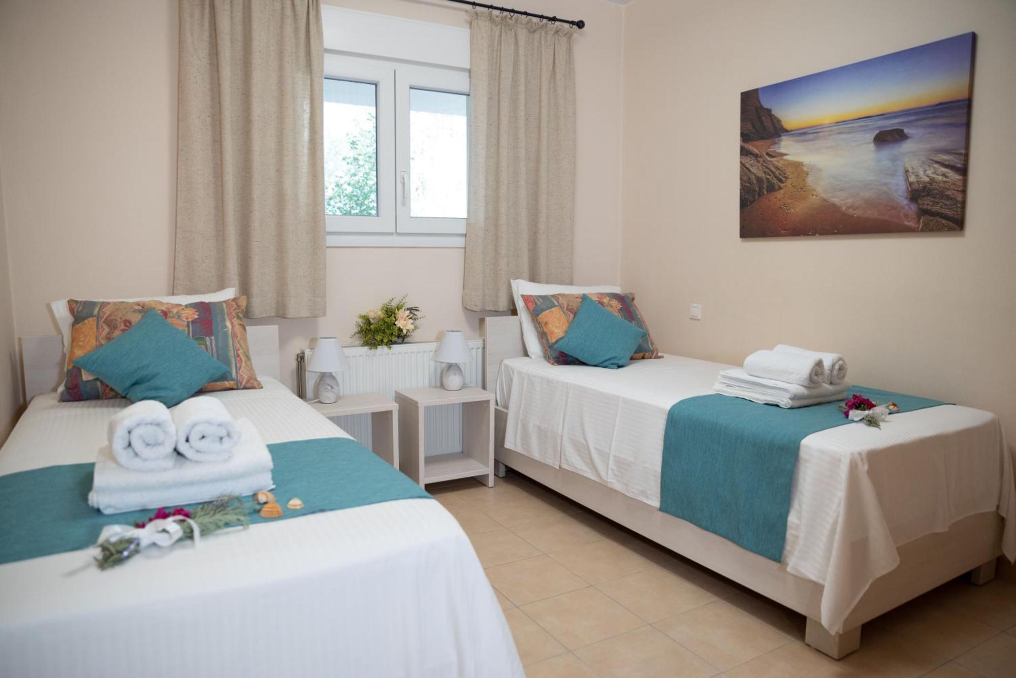 Solari Hill Maisonette Two Private Parking Alepou Buitenkant foto