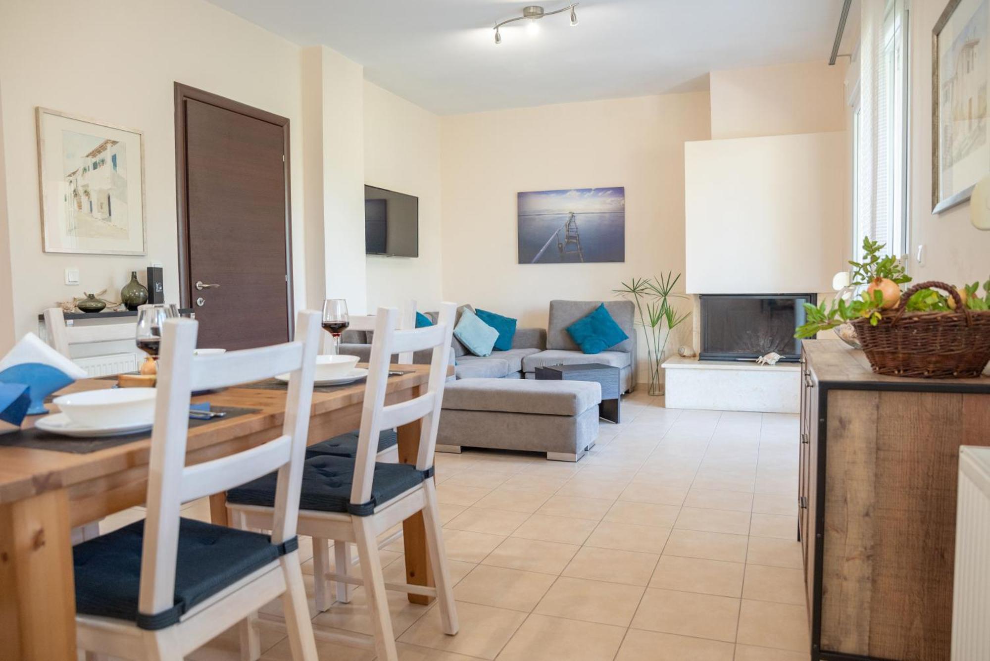 Solari Hill Maisonette Two Private Parking Alepou Buitenkant foto